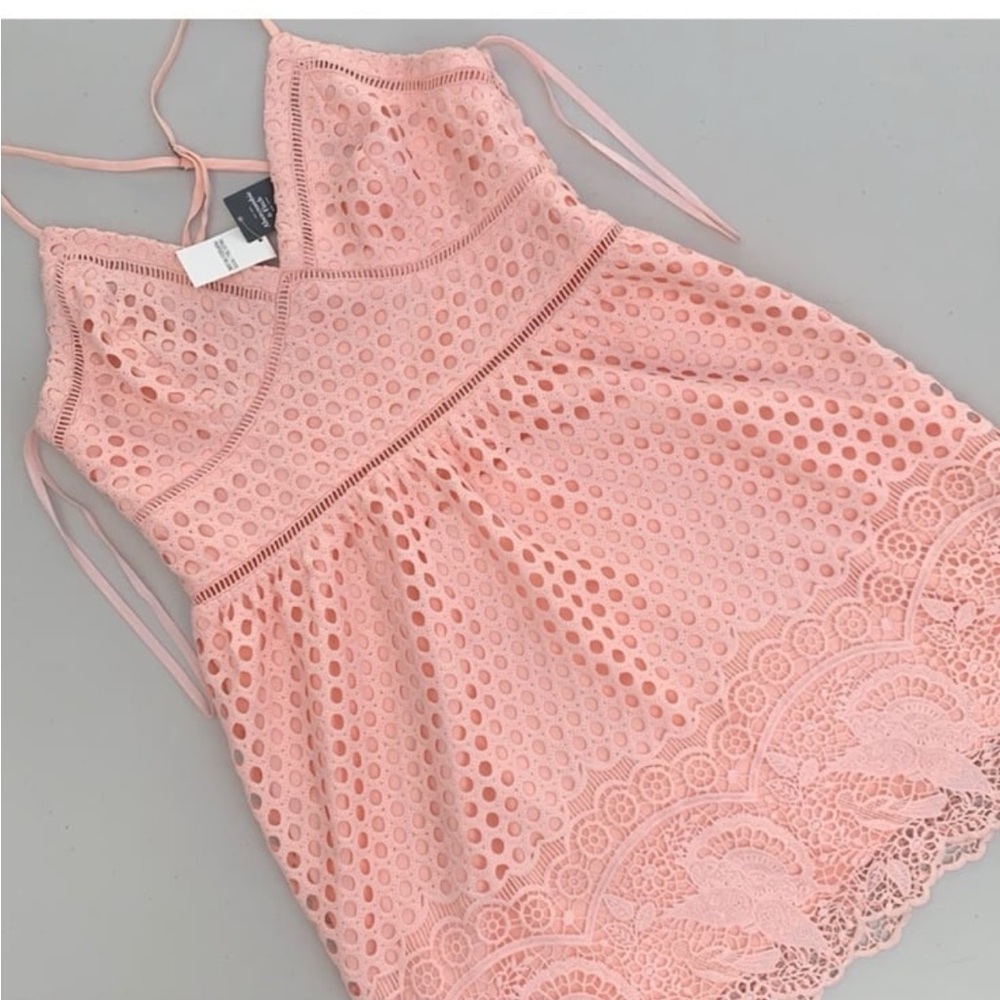 Pink Lace Dress - Picture 5 of 10